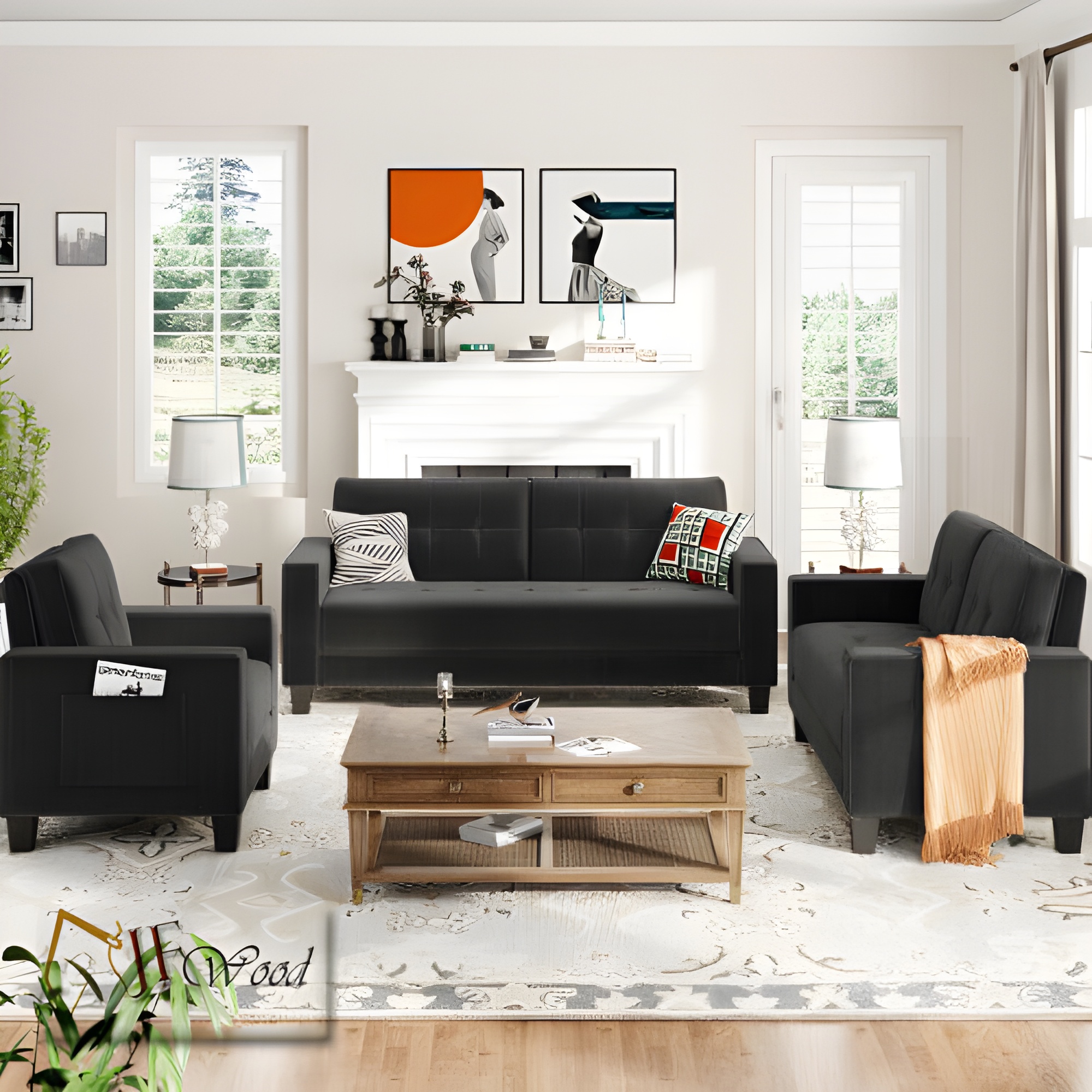 Chile Luxury Living Room Sofa Set